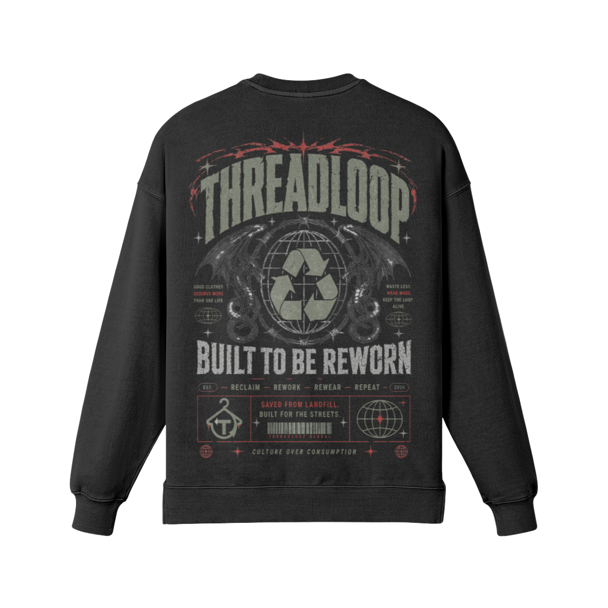 Rewrite the Future Crew Neck