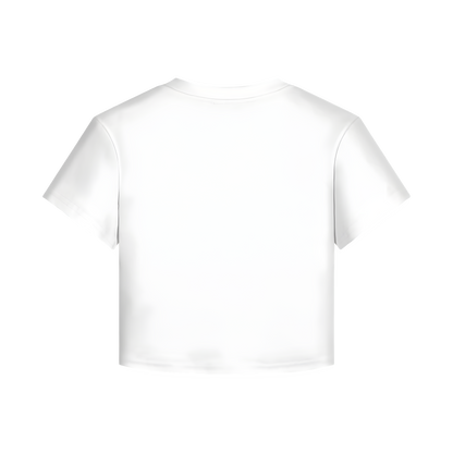 Core Embroidered Logo Crop